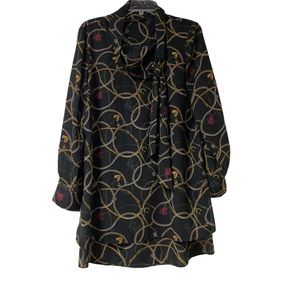 Zara equestrian chain tunic